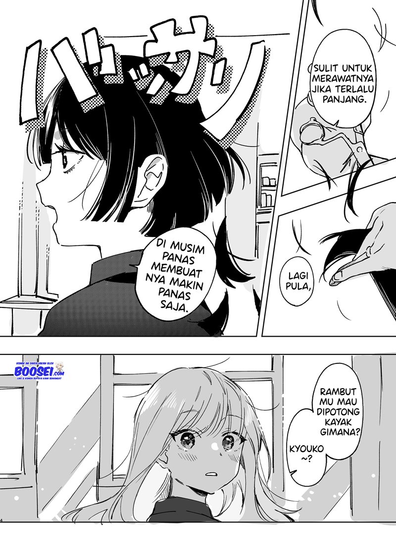 A Woman Cutting Her Long Hair Chapter 00 Gambar 6
